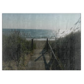 Zugang zum Strand Schneidebrett (Vorderseite)