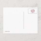 Zugang zur berühmten Sehenswürdigkeit in Tokio rev Postkarte (Rückseite)