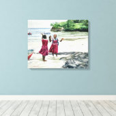 Zugang zur Bucht 2002 Leinwanddruck (Insitu (Holzboden))