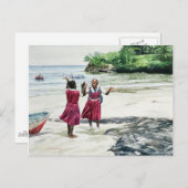 Zugang zur Bucht 2002 Postkarte (Vorne/Hinten)