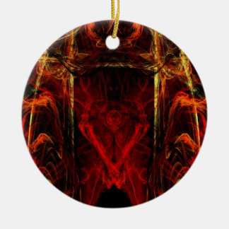 Zugang zur ewigen Folterung Keramikornament