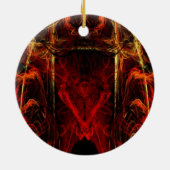 Zugang zur ewigen Folterung Keramikornament (Hinten)