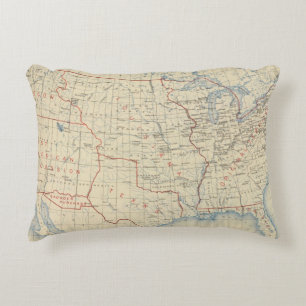 Zugänge 1 von Gebiet 2 Zierkissen