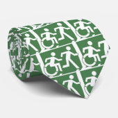 Zugängliche Durchschnitte Ausgang-Ikonen-des Krawatte (Gerollt)