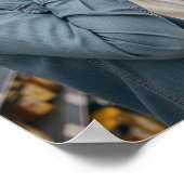 Zugängliche Navigations-App Poster (Ecke)