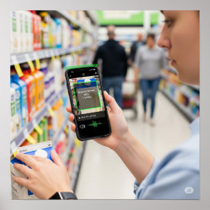 Zugängliche Produktinformationen Poster