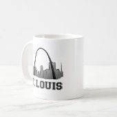 Zugangs-Bogen in St. Louis Kaffeetasse (Vorderseite Links)