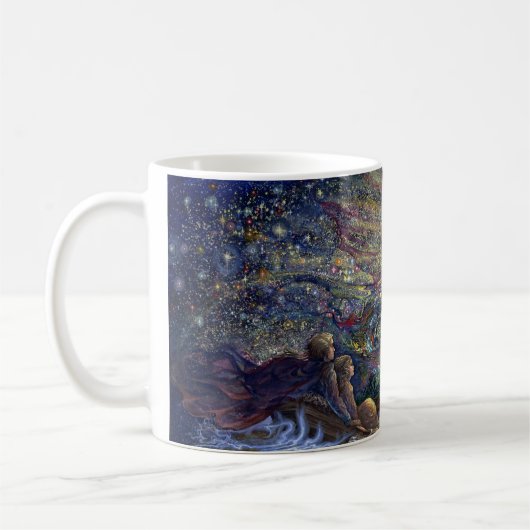 Zugangs-kosmische Kaffee-Tasse Kaffeetasse (Links)