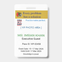 Zugangsausweis Identifikation | Konferenz_update