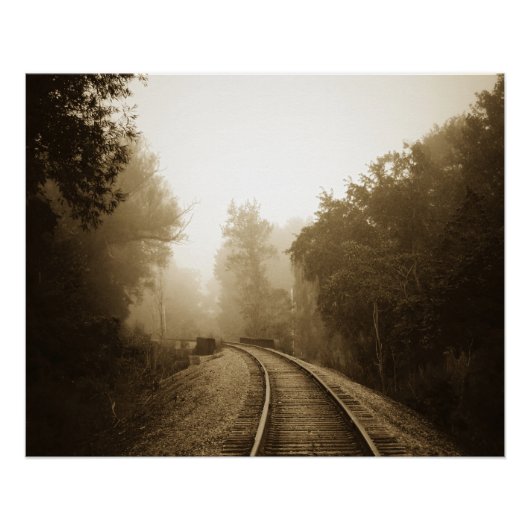 Zugbahn Poster (Vorderseite)