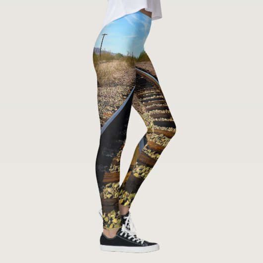 Zugbahn zum Glück Leggings (Rechts)