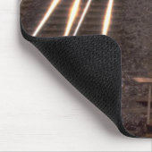 Zugbahnen Mousepad (Ecke)