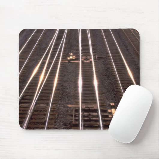Zugbahnen Mousepad (Mit Mouse)