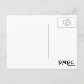 Zugbahnhof Postkarte (Rückseite)