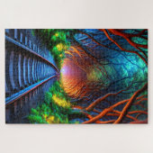 Zugbahntunnel Puzzle (Horizontal)