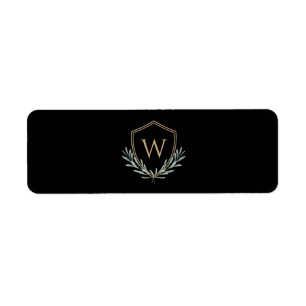 Zugband mit Monogrammwappen