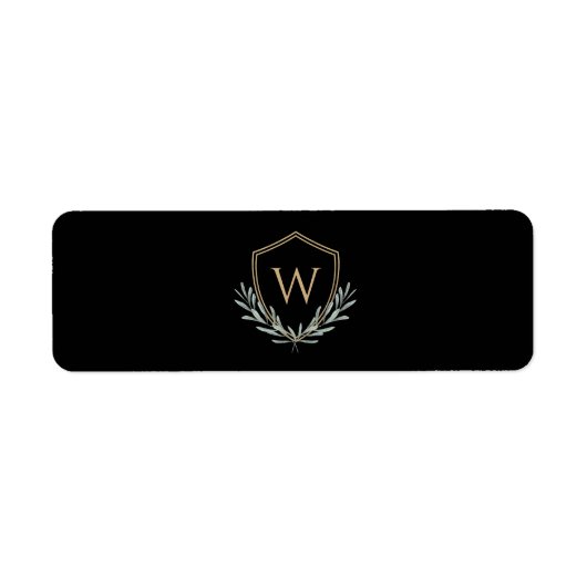 Zugband mit Monogrammwappen (Vorne)