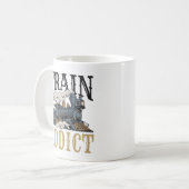 Zugbegleiter Modellbahnbahn Hobbyist Kaffeetasse (Vorderseite Links)