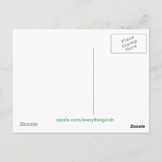 Zugbild für Postkarte (Rückseite)