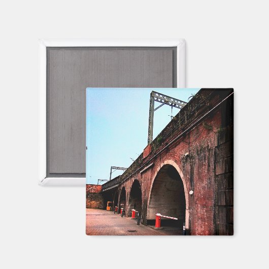 Zugbrücke Magnet (Vorderseite/Rückseite)