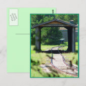 Zugbrücke Postkarte (Vorne/Hinten)