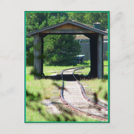 Zugbrücke Postkarte (Vorderseite)