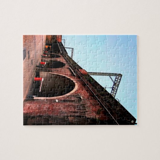 Zugbrücke Puzzle (Horizontal)