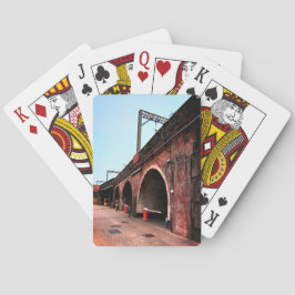 Zugbrücke Spielkarten