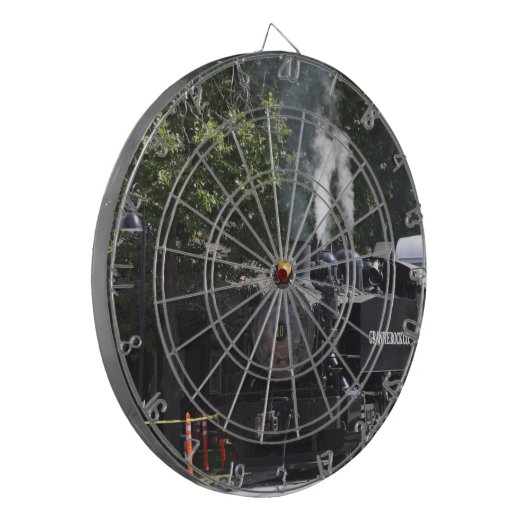 Zugdartboard Dartscheibe (Vorderseite Links)