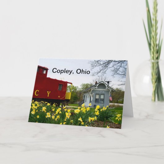 Zugdepot Karte (Vorderseite)