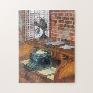 Züge - Büro des Bahnhofsvorstehers Puzzle