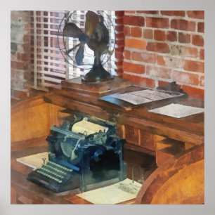 Züge - das Büro des Stationsvorstehers Poster