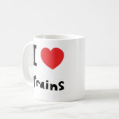 Züge der Liebe I Kaffeetasse (Vorderseite Links)