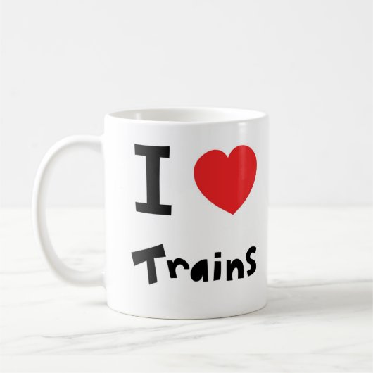 Züge der Liebe I Kaffeetasse (Links)