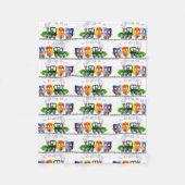 Züge Fleecedecke (Vorderseite)