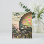 Züge, Flugzeug und alles andere Postkarte (Stehend Vorderseite)