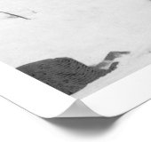 Züge & Hunde Alaska 1916 Poster (Ecke)