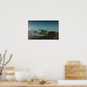 Züge in Boston Yard Poster (Küche)