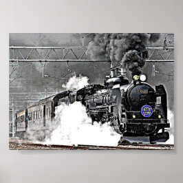 Züge Japan Rail Poster