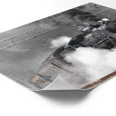 Züge Japan Rail Poster (Ecke)