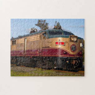Züge Kaliforniens. Puzzle