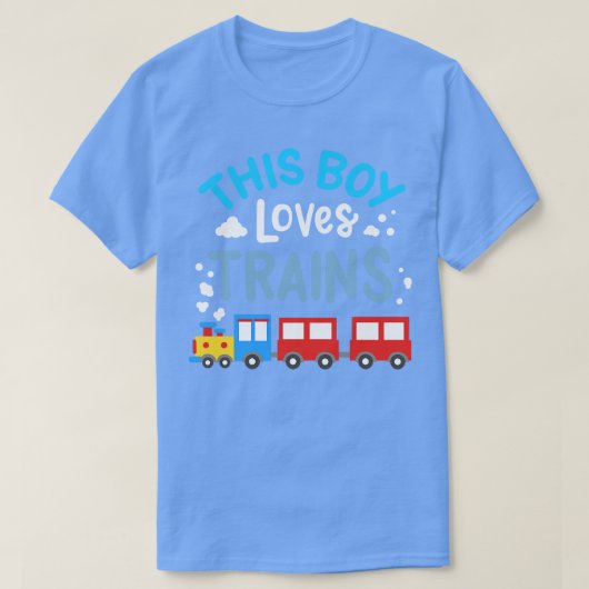 Züge Lover 1 T-Shirt (Design vorne)