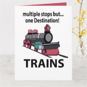 Züge mit mehreren Haltestellen, jedoch mit nur ein Karte (Gelbe Blume)