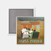 Züge, Orient-Express, Magnet (Vorderseite/Rückseite)