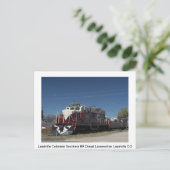 Züge Post Card Postkarte (Stehend Vorderseite)