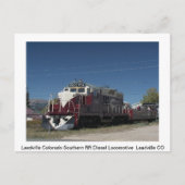 Züge Post Card Postkarte (Vorderseite)