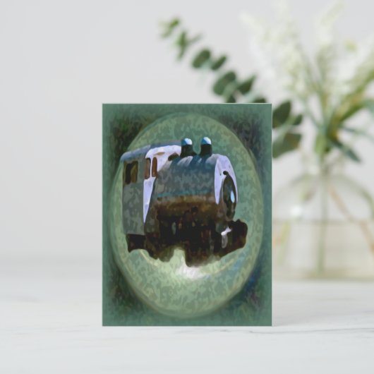 Züge Postkarte (Stehend Vorderseite)