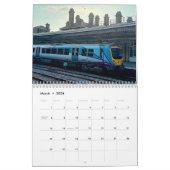 Züge und Bahnhöfe Kalender (Mär 2026)