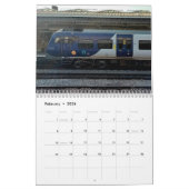 Züge und Bahnhöfe Kalender (Feb 2026)