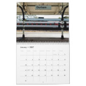 Züge und Bahnhöfe Kalender (Jan 2027)